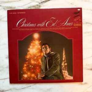 Christmas with Ed Ames Vintage Christmas Vinyl LP RCA Victor Dynagroove